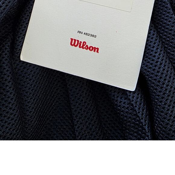 Wilson Girls' Mesh Pleated Skirt - Navy sz XL - Picture 5 of 7